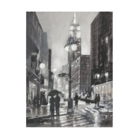 Ethan Harper 'Illuminated Streets I' Canvas Art,24x32